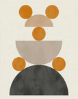 LOOMLAN Mid Century Mod I Artwork d Canvas Floating