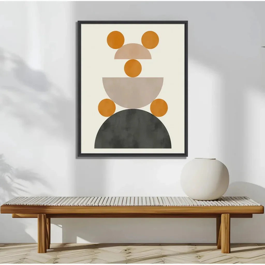LOOMLAN Mid Century Mod I Artwork d Canvas Floating