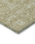 LOOMLAN Rugs Mila Taupe Washable Indoor-Outdoor Rug