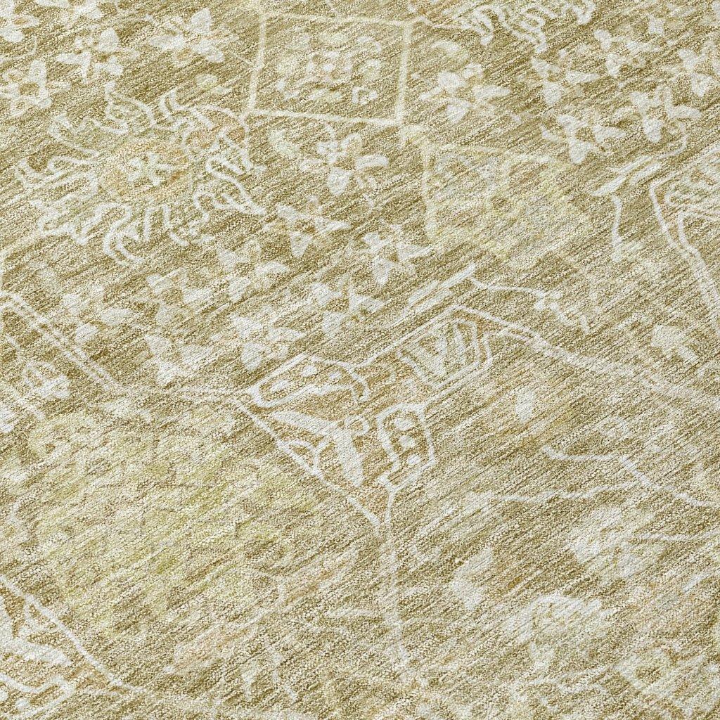 LOOMLAN Rugs Mila Taupe Washable Indoor-Outdoor Rug
