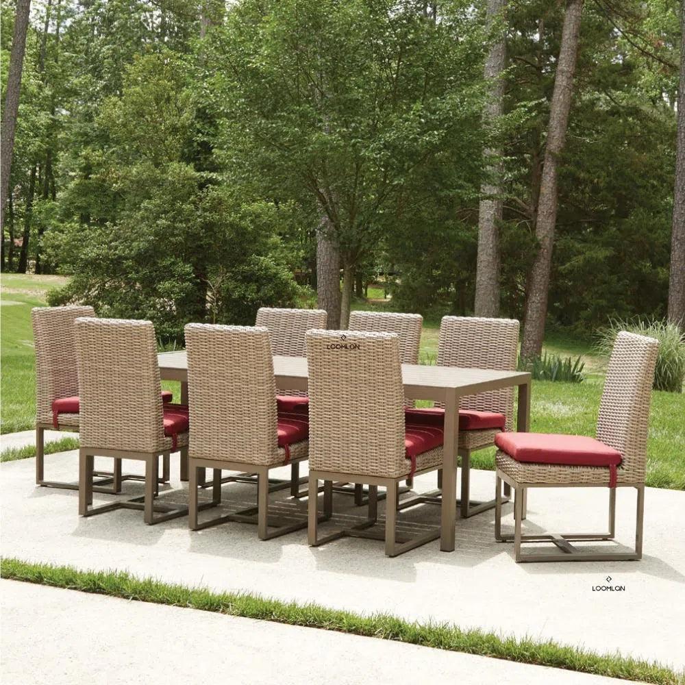 Lloyd Flanders Milan Dining Chair Premium Wicker Furniture Made USA