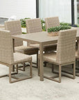 Lloyd Flanders Milan Dining Chair Premium Wicker Furniture Made USA
