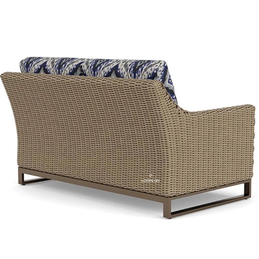 Lloyd Flanders Milan Loveseat Premium Wicker Furniture Made USA