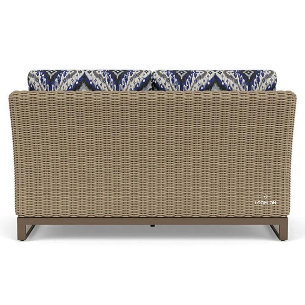 Lloyd Flanders Milan Loveseat Premium Wicker Furniture Made USA