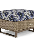 Lloyd Flanders Milan Ottoman Premium Wicker Furniture Made USA