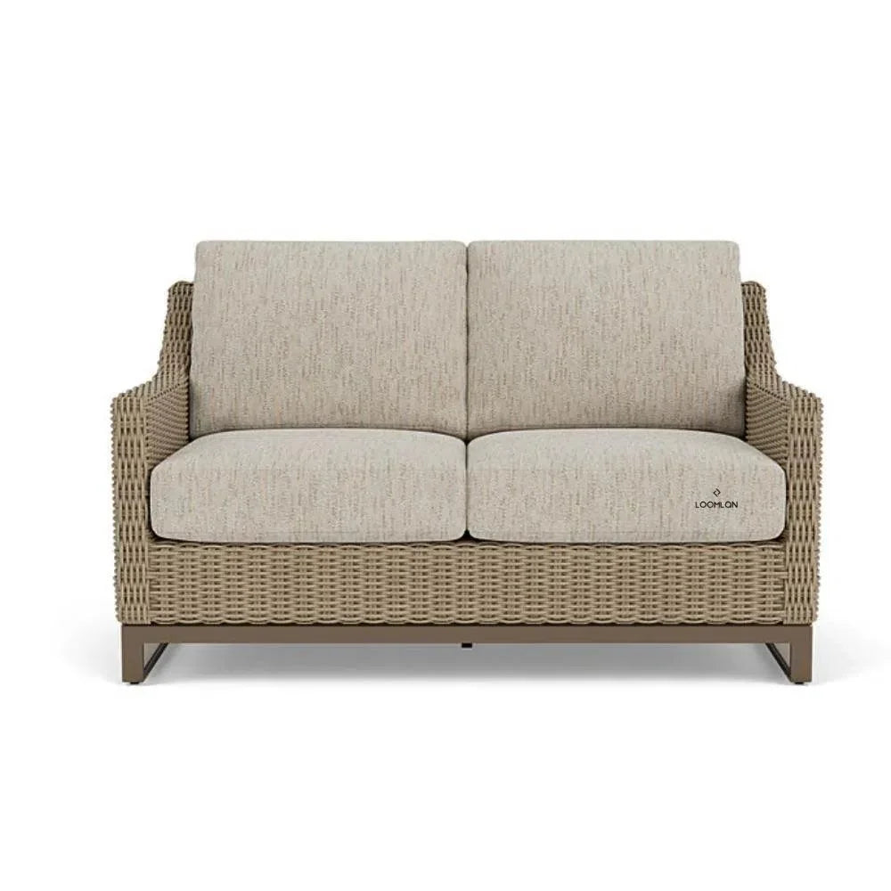 Lloyd Flanders Milan Outdoor Replacement Cushion For Loveseat