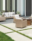 Milan Outdoor Replacement Cushion For Swivel Chair - LOOMLAN - Lloyd Flanders - Outdoor Lounge Chairs