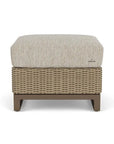 Milan Outdoor Sunbrella Replacement Cushion For Ottoman - LOOMLAN - Lloyd Flanders - Outdoor Replacement Cushions