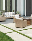 Lloyd Flanders Milan Swivel Glider Lounge Chair