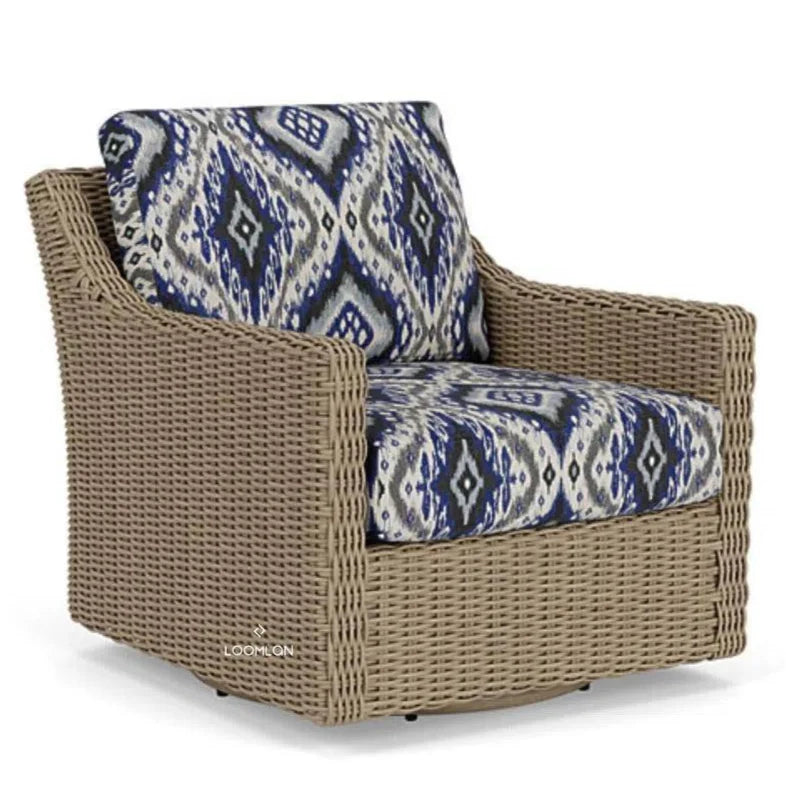 Lloyd Flanders Milan Swivel Glider Lounge Chair
