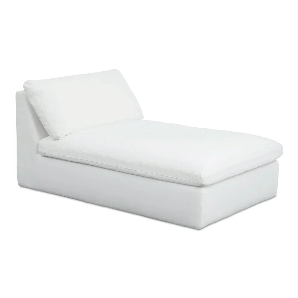 Miles Olefin Fabric Outdoor Chaise - LOOMLAN - Moe's Home - Outdoor Chaises