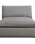 Miles Olefin Fabric Outdoor Chaise - LOOMLAN - Moe's Home - Outdoor Chaises
