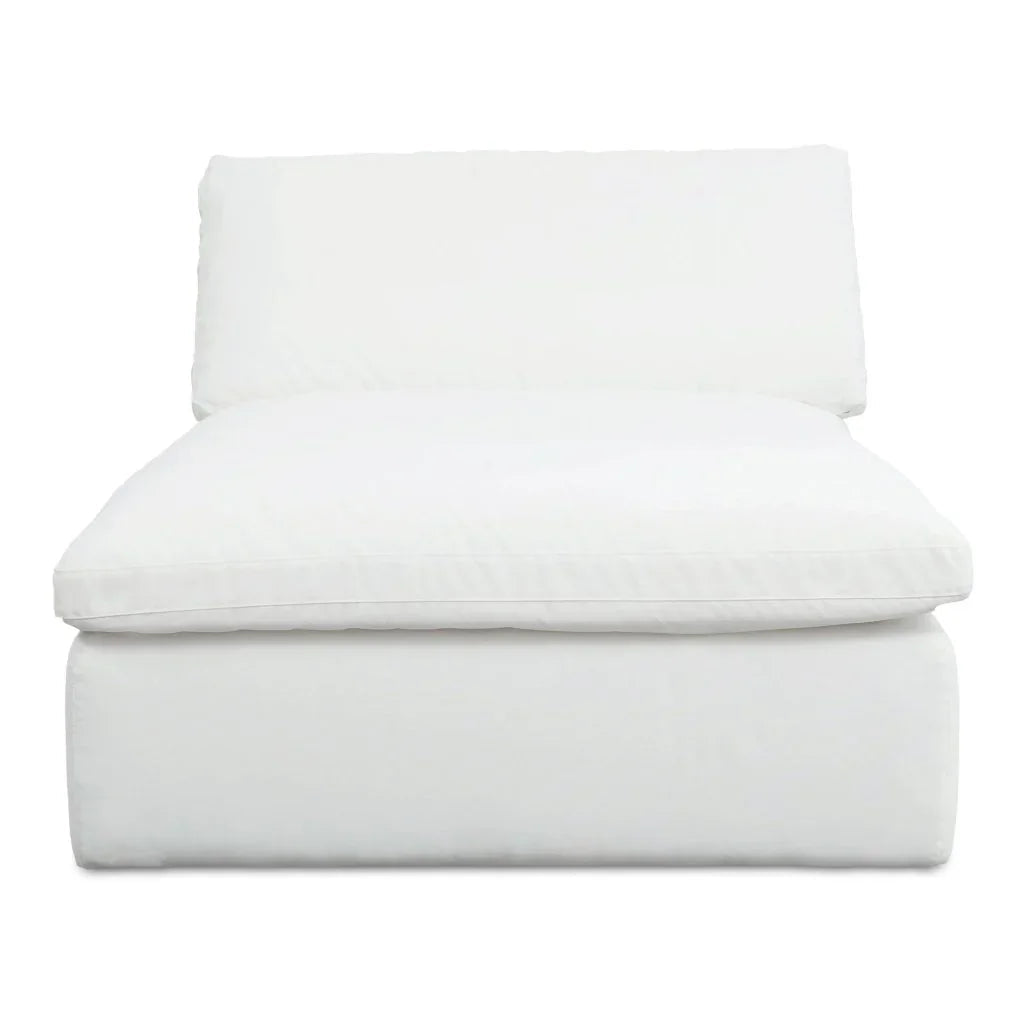 Miles Olefin Fabric Outdoor Chaise - LOOMLAN - Moe&#39;s Home - Outdoor Chaises