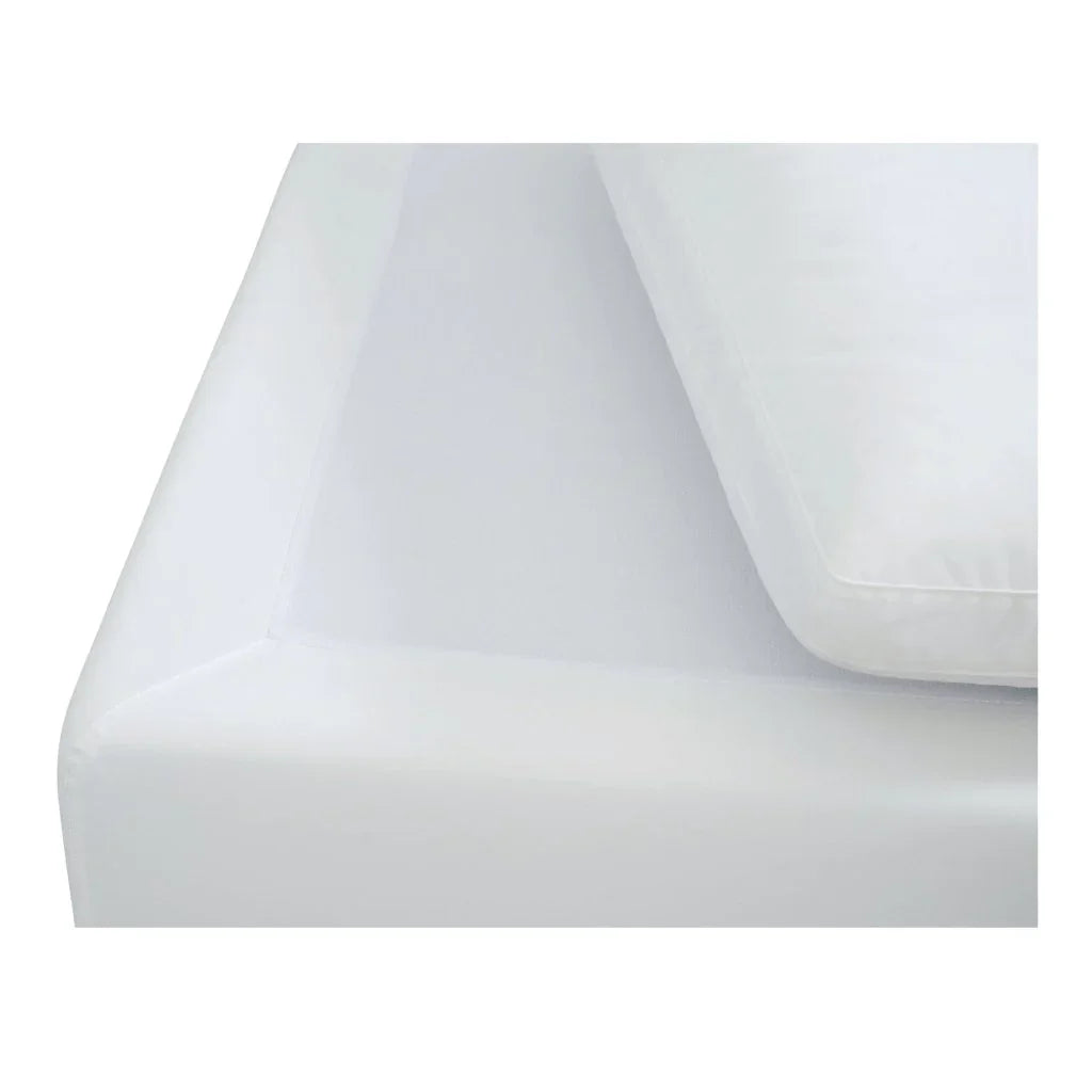 Miles Olefin Fabric Outdoor Chaise - LOOMLAN - Moe&#39;s Home - Outdoor Chaises