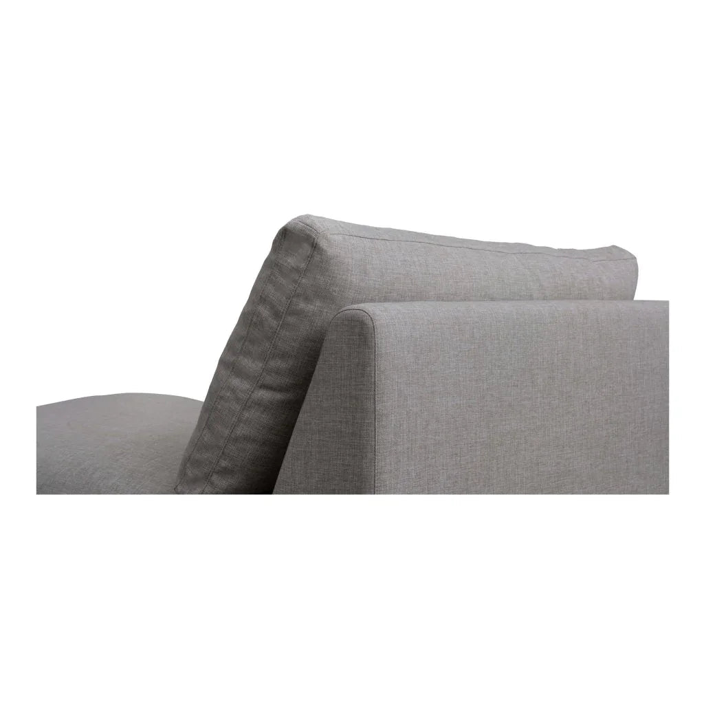 Miles Olefin Fabric Outdoor Chaise - LOOMLAN - Moe&#39;s Home - Outdoor Chaises