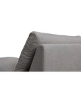 Miles Olefin Fabric Outdoor Chaise - LOOMLAN - Moe's Home - Outdoor Chaises