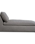 Miles Olefin Fabric Outdoor Chaise - LOOMLAN - Moe's Home - Outdoor Chaises