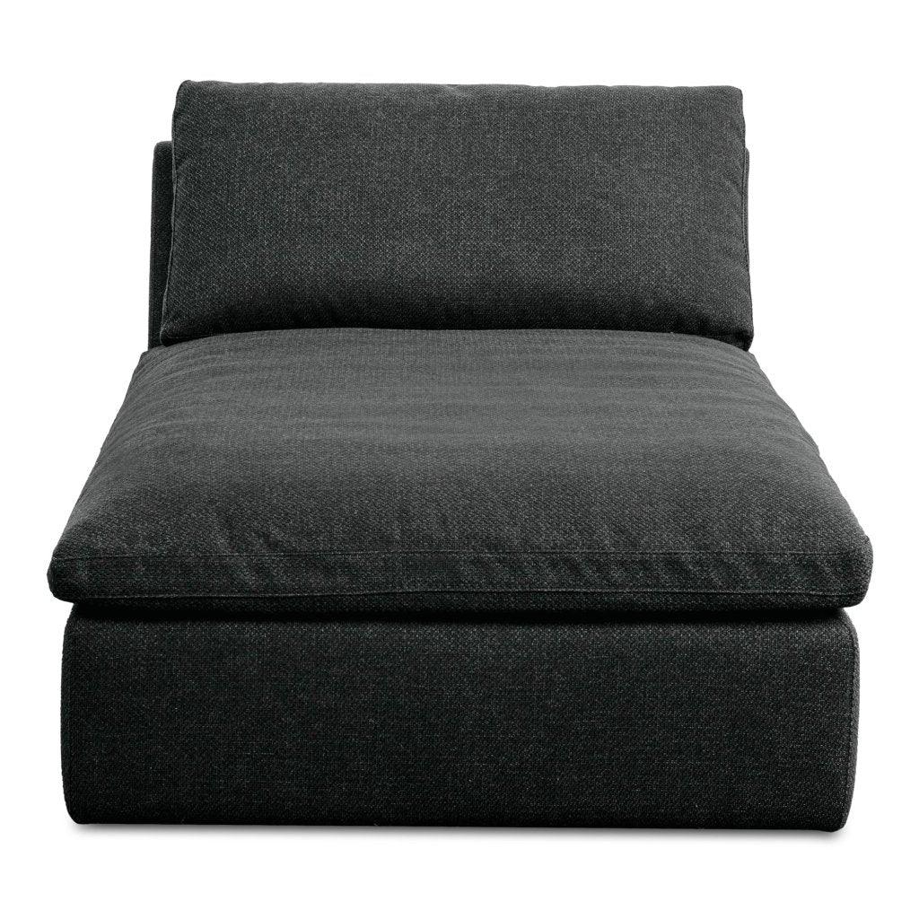 Miles Olefin Fabric Outdoor Chaise - LOOMLAN - Moe's Home - Outdoor Chaises