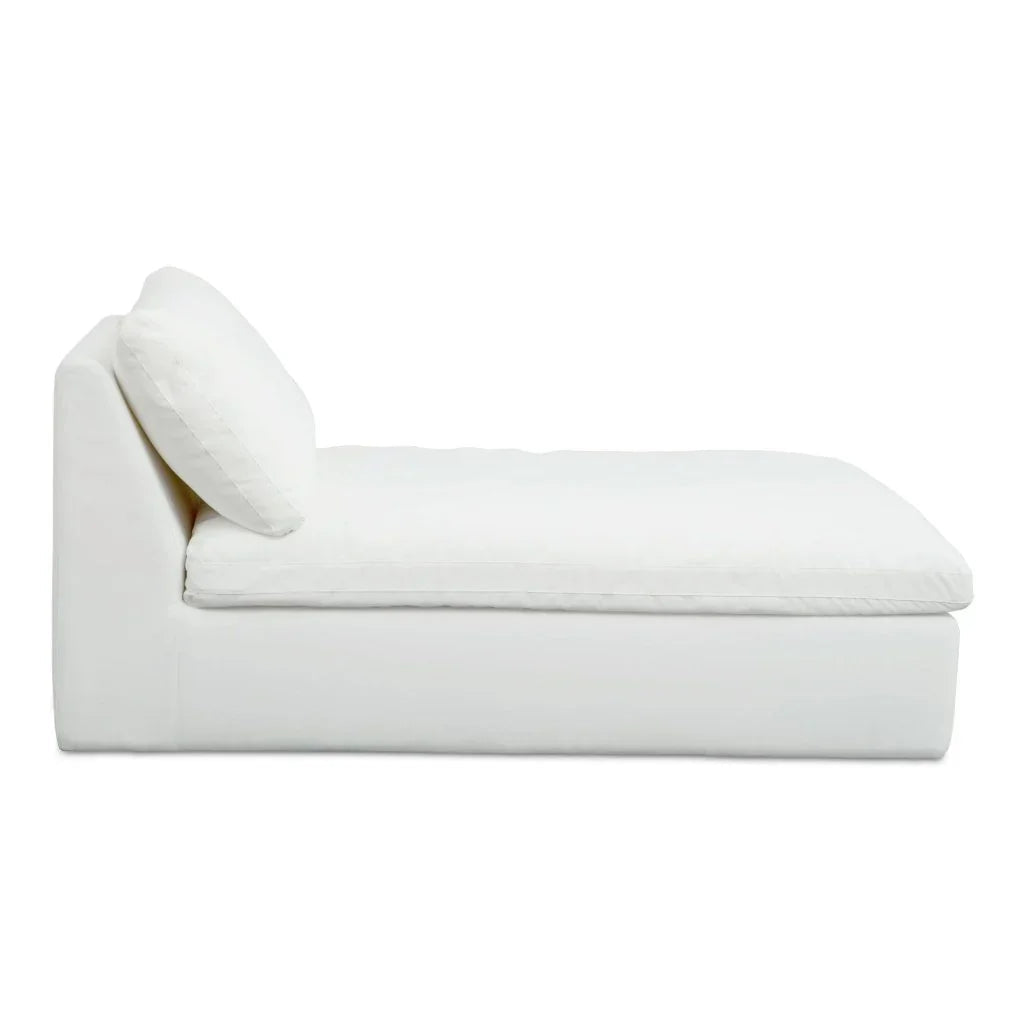 Miles Olefin Fabric Outdoor Chaise - LOOMLAN - Moe&#39;s Home - Outdoor Chaises