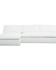 Miles Olefin Fabric Outdoor Modular Sofa (Set Of 2) - LOOMLAN - Moe's Home - Outdoor Sofas & Loveseats