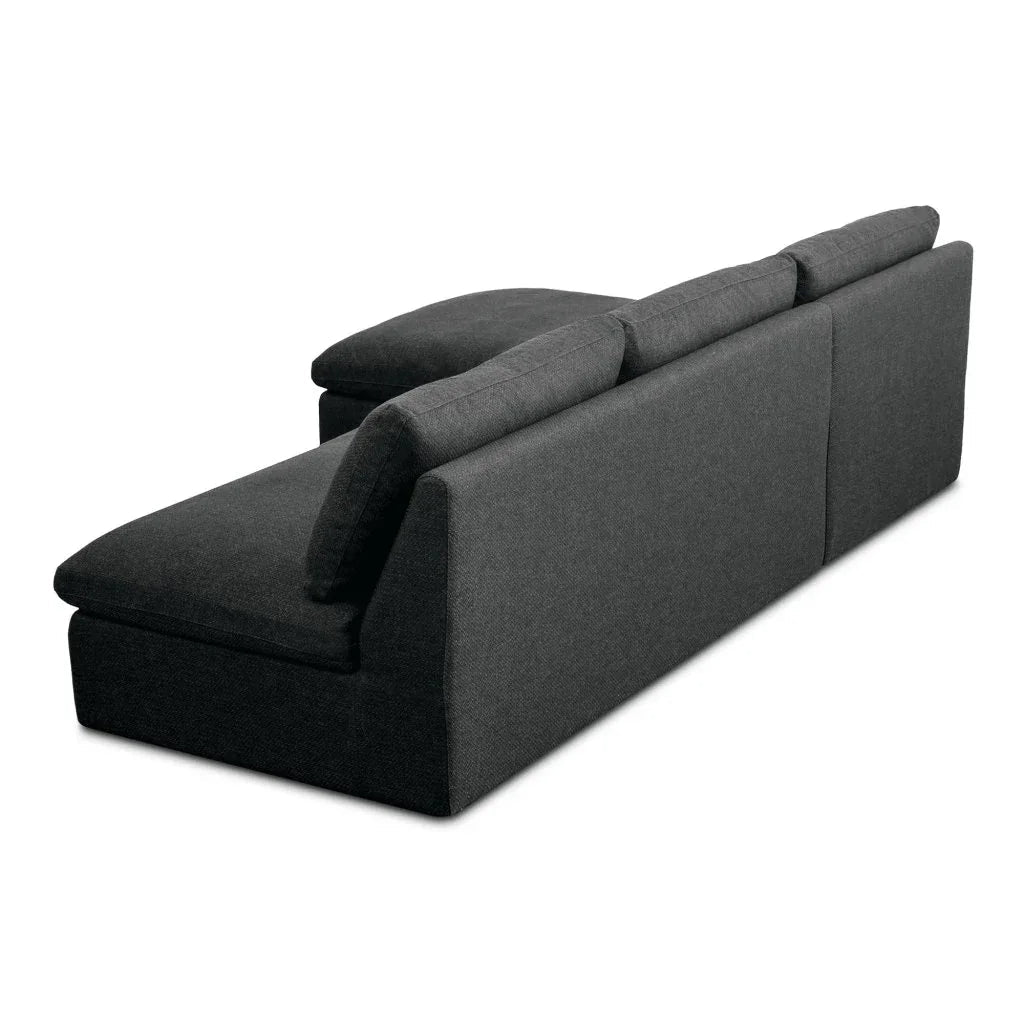 Miles Olefin Fabric Outdoor Modular Sofa (Set Of 2) - LOOMLAN - Moe's Home - Outdoor Sofas & Loveseats