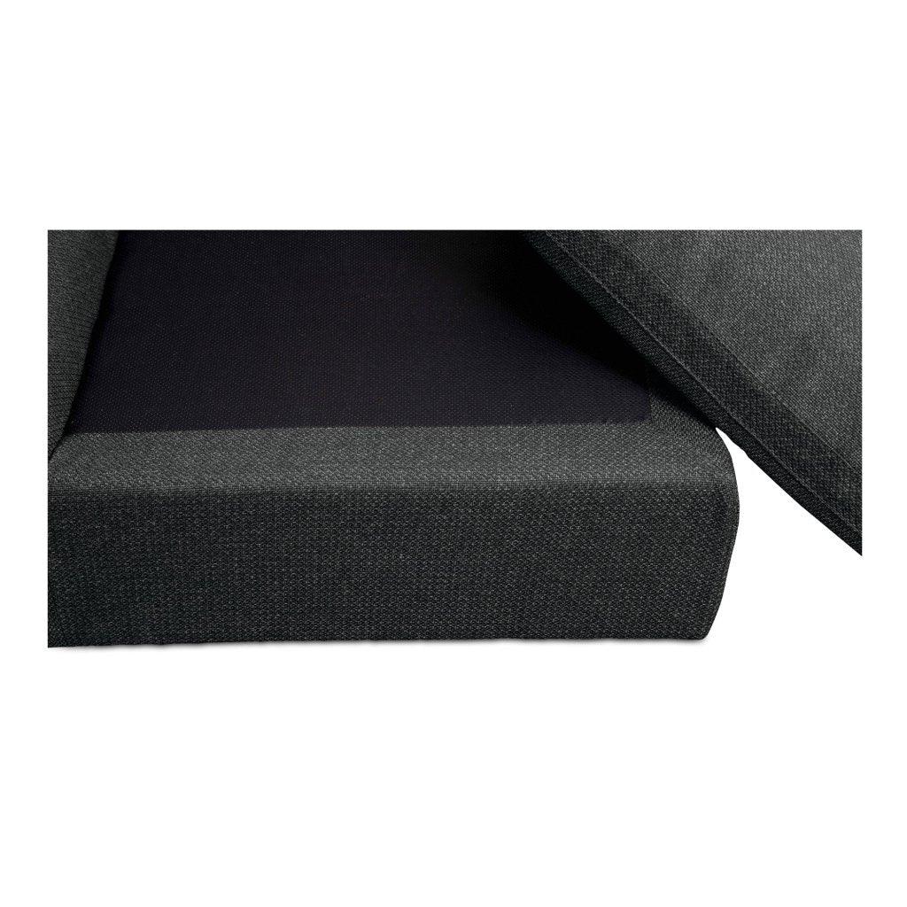 Miles Olefin Fabric Outdoor Modular Sofa (Set Of 2) - LOOMLAN - Moe&#39;s Home - Outdoor Sofas &amp; Loveseats