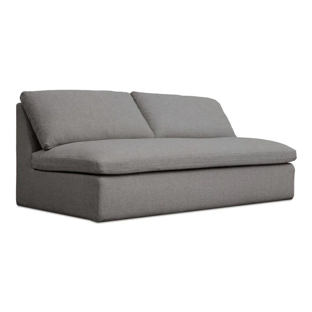 Miles Olefin Fabric Outdoor Sofa - LOOMLAN - Moe's Home - Outdoor Sofas & Loveseats