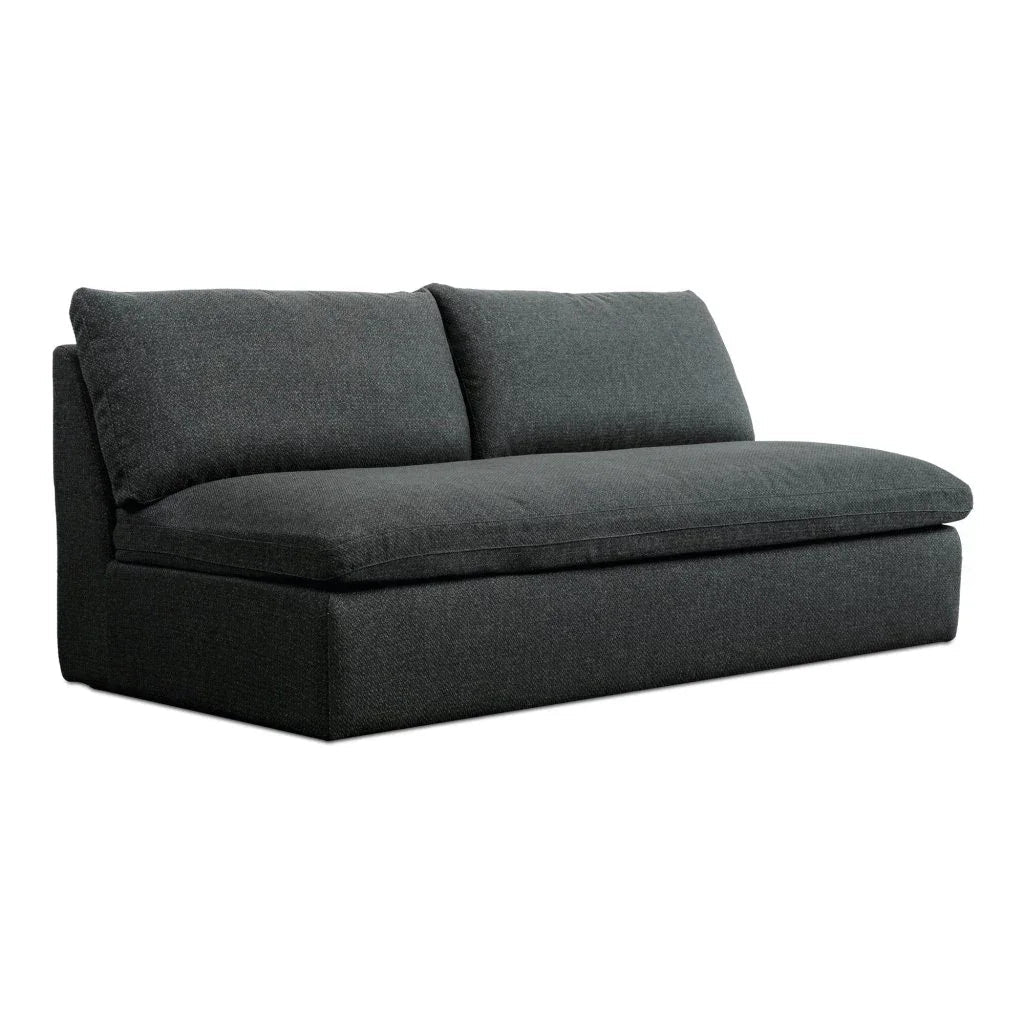 Miles Olefin Fabric Outdoor Sofa - LOOMLAN - Moe's Home - Outdoor Sofas & Loveseats