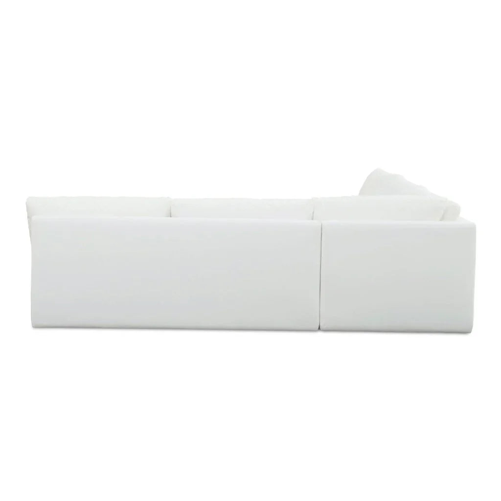 Miles Olefin Fabric Outdoor Sofa (Set Of 3) - LOOMLAN - Moe&#39;s Home - Outdoor Sofas &amp; Loveseats