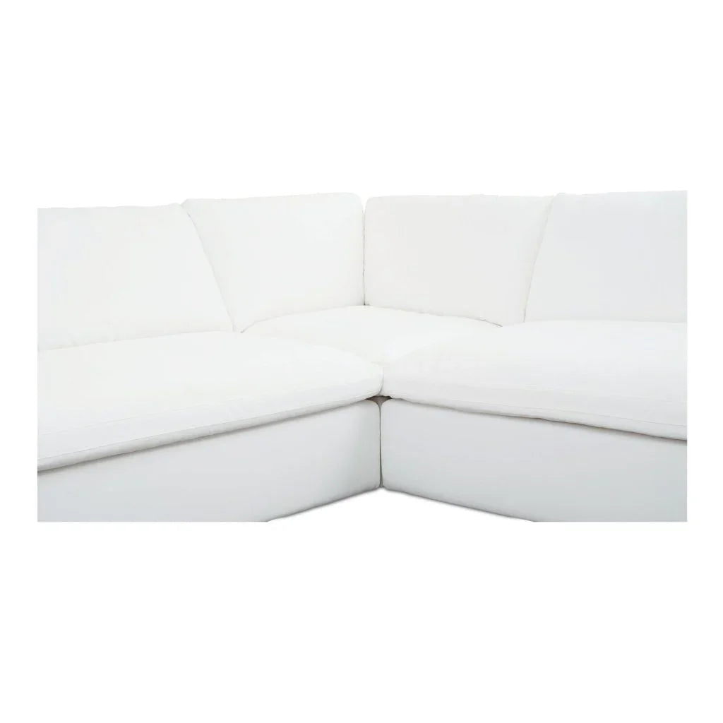 Miles Olefin Fabric Outdoor Sofa (Set Of 3) - LOOMLAN - Moe&#39;s Home - Outdoor Sofas &amp; Loveseats