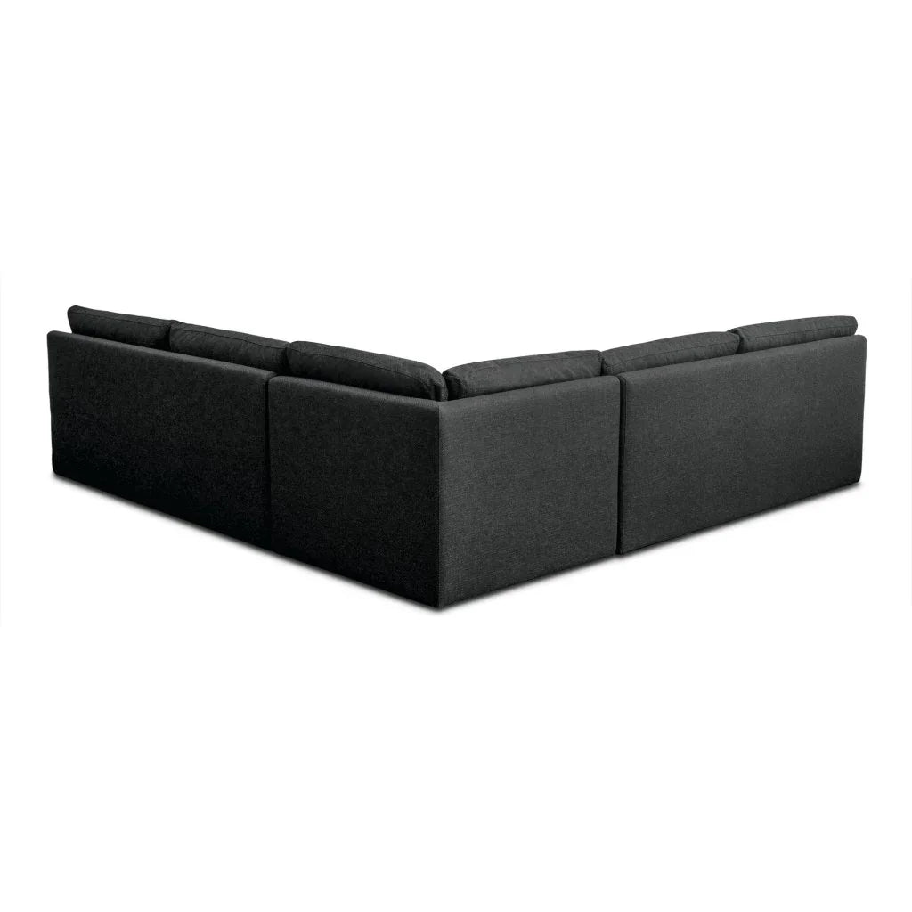 Miles Olefin Fabric Outdoor Sofa (Set Of 3) - LOOMLAN - Moe's Home - Outdoor Sofas & Loveseats