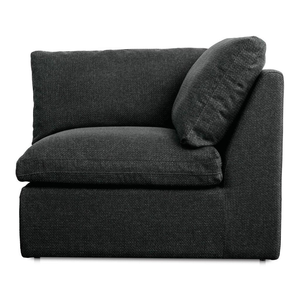 Miles Quick - Dry Foam Outdoor Corner Chair - LOOMLAN - Moe's Home - Outdoor Sofas & Loveseats