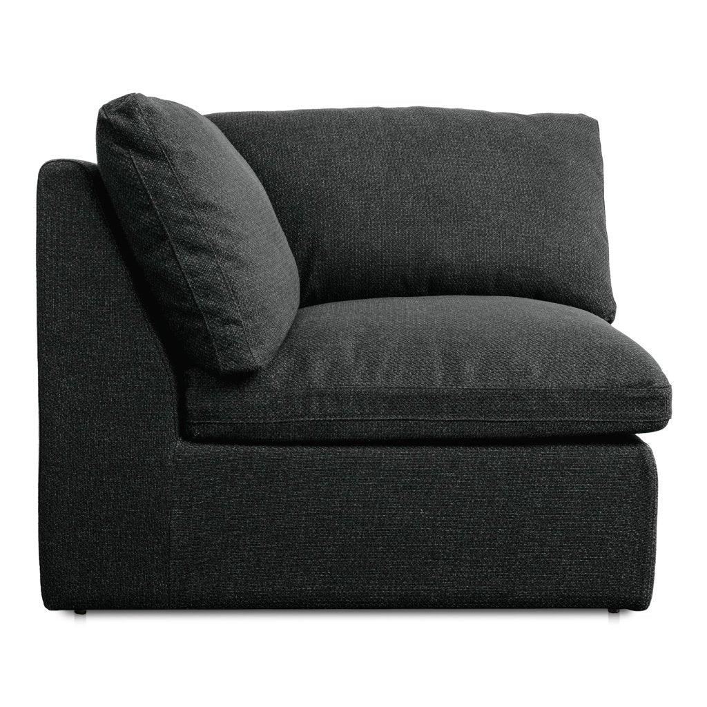 Miles Quick - Dry Foam Outdoor Corner Chair - LOOMLAN - Moe's Home - Outdoor Sofas & Loveseats