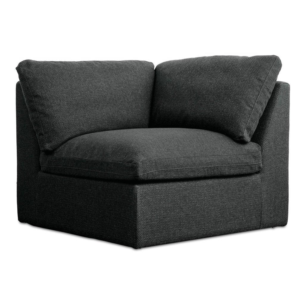Miles Quick - Dry Foam Outdoor Corner Chair - LOOMLAN - Moe's Home - Outdoor Sofas & Loveseats