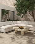 Moe's Home Miles Quick-Dry Foam Outdoor Corner Chair