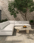 Moe's Home Miles Quick-Dry Foam Outdoor Corner Chair