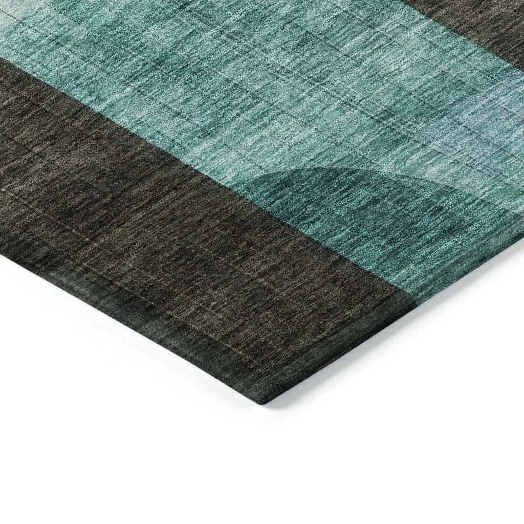 LOOMLAN Rugs Milo Brown Washable Indoor-Outdoor Rug