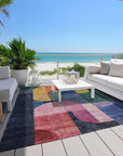 LOOMLAN Rugs Milo Green Washable Indoor-Outdoor Rug