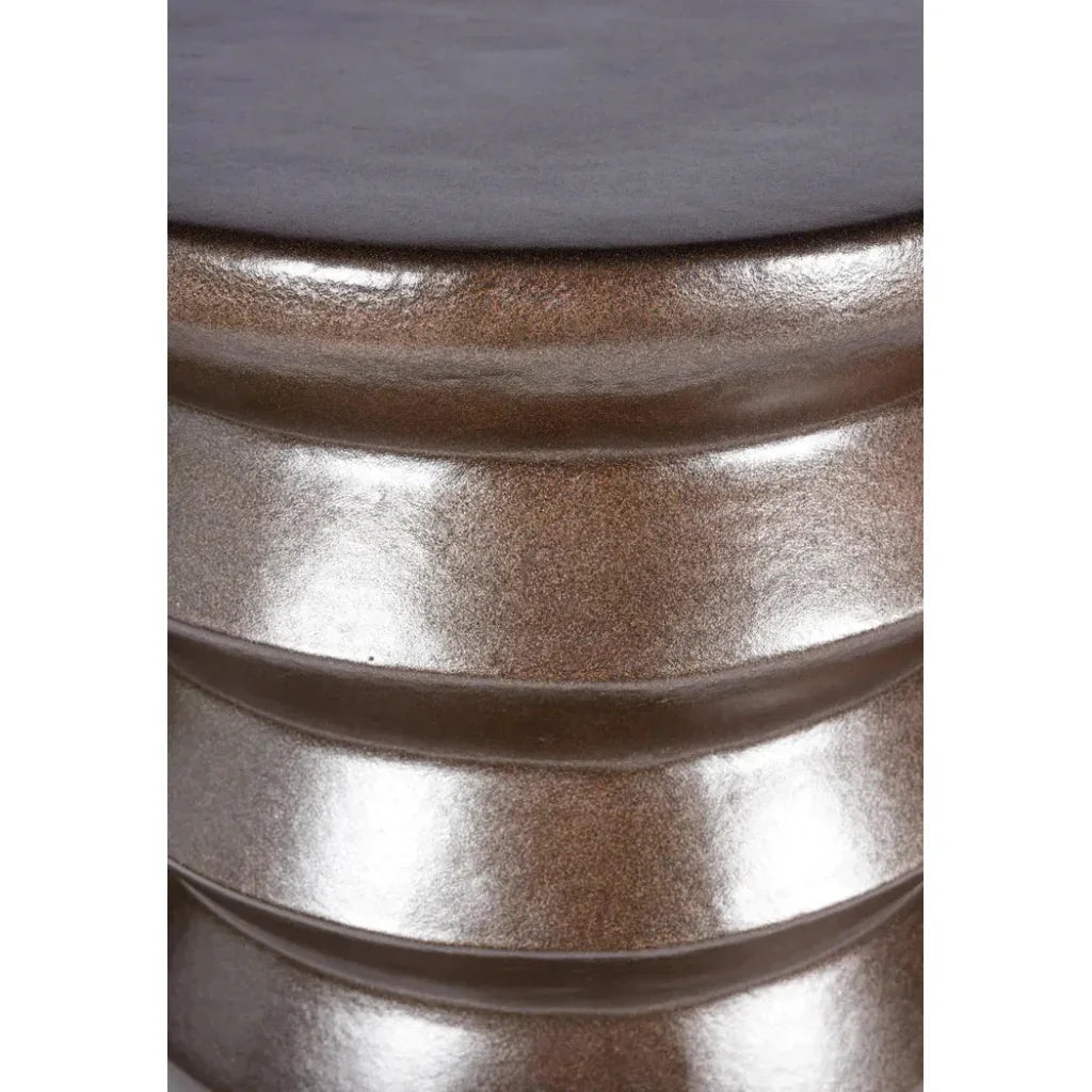 Seasonal Living Mirage Accent Table - Pyrite Brown Outdoor End Table