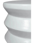 Mirage Accent Table - White Outdoor End Table - LOOMLAN - Seasonal Living - Outdoor Side Tables