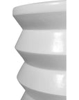 Mirage Accent Table - White Outdoor End Table - LOOMLAN - Seasonal Living - Outdoor Side Tables
