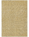 LOOMLAN Rugs Mirelia Gold Washable Indoor-Outdoor Rug