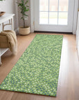 LOOMLAN Rugs Mirelia Green Washable Indoor-Outdoor Rug