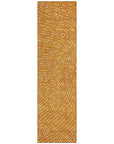 LOOMLAN Rugs Mirelia Orange Washable Indoor-Outdoor Rug