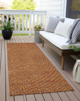 LOOMLAN Rugs Mirelia Paprika Washable Indoor-Outdoor Rug