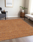 LOOMLAN Rugs Mirelia Paprika Washable Indoor-Outdoor Rug