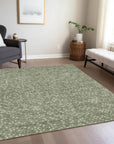 LOOMLAN Rugs Mirelia Sage Washable Indoor-Outdoor Rug