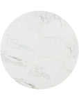 Mirella Coffee Table With White Marble - LOOMLAN - SUNPAN - Outdoor Coffee Tables