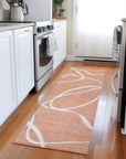 LOOMLAN Rugs Mirelle Salmon Washable Indoor-Outdoor Rug