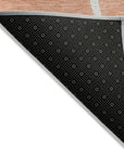 LOOMLAN Rugs Mirelle Salmon Washable Indoor-Outdoor Rug